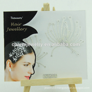 New Arrival Fashion Elegant Gold And Sliver Hair Tattoo Sticker For Ladies HG105